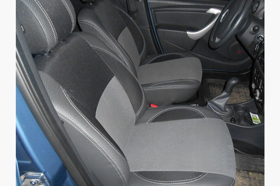 Renault Logan I 2008-2013 Nowość! Pokrowce samochodowe z ekoskóry Brothers Premium Image