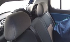 Skoda Fabia 2000-2007 Pokrowce Samochodowe (Skóra Syntetyczna↗Tkanina, Premium) zdjęcia 2