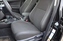 Toyota Rav 4 2013-2018 Pokrowce Samochodowe (Skóra Syntetyczna↗Tkanina, Premium) zdjęcia 2