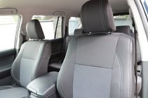 Toyota Land Cruiser Prado 150 2009-2023 Pokrowce Samochodowe (Skóra Syntetyczna + Tkanina, Premium) zdjęcia 4