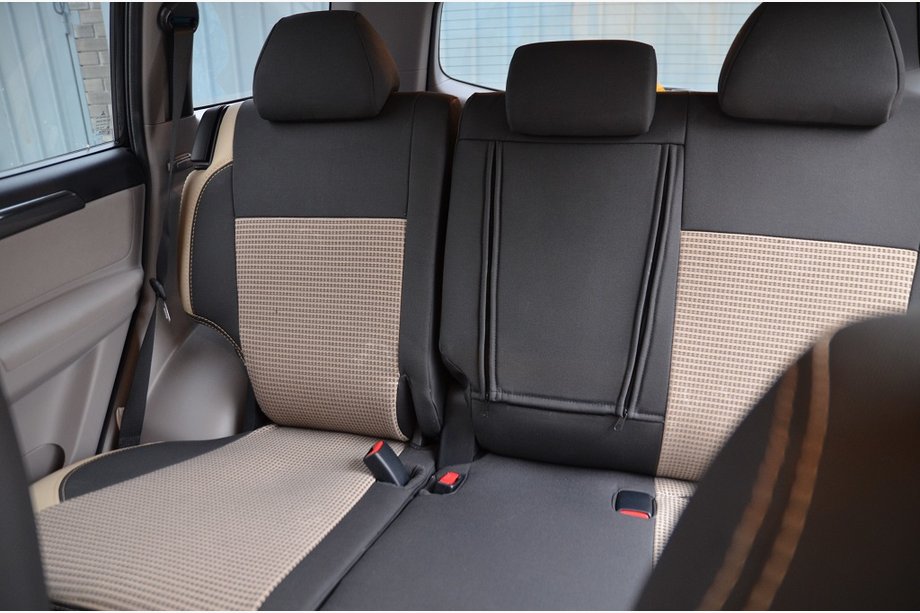 Mitsubishi Pajero Sport 2008-2015 Pokrowce Samochodowe SoyuzAuto Premium Zdjęcia 2