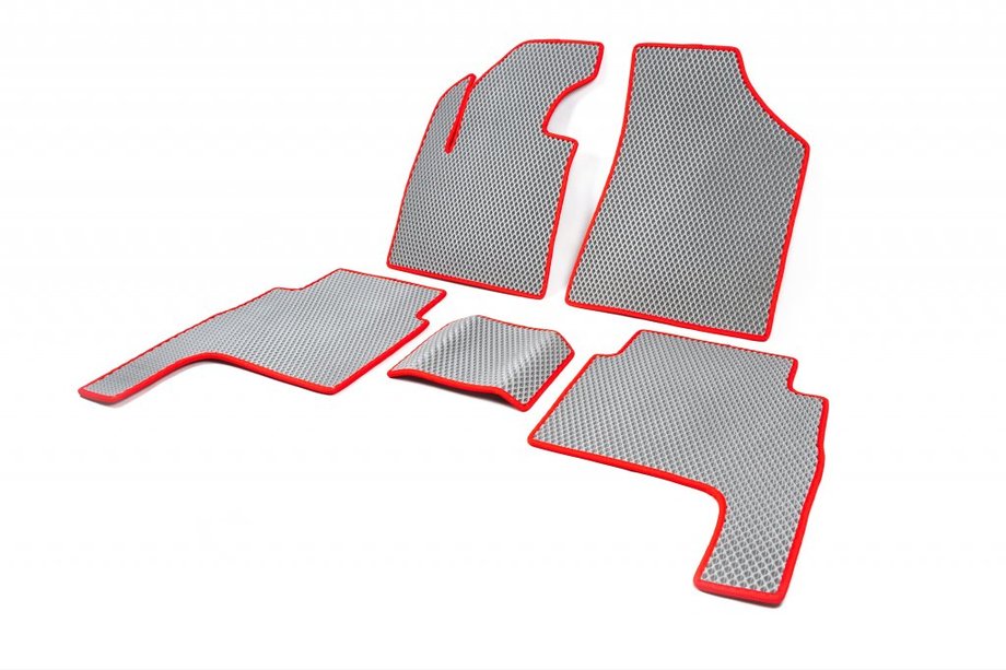 Hyundai Santa Fe 2 2006-2012 Dywaniki EVA (Szare) 2010-2012 Image
