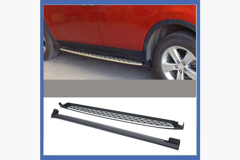 Toyota Rav 4 2013-2018 Progi Boczne OEM V2 (2013-2016, 2 szt, Aluminium) Image