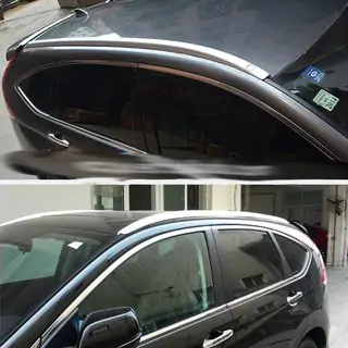 Relingi dachowe OEM szare (tworzywo ABS)