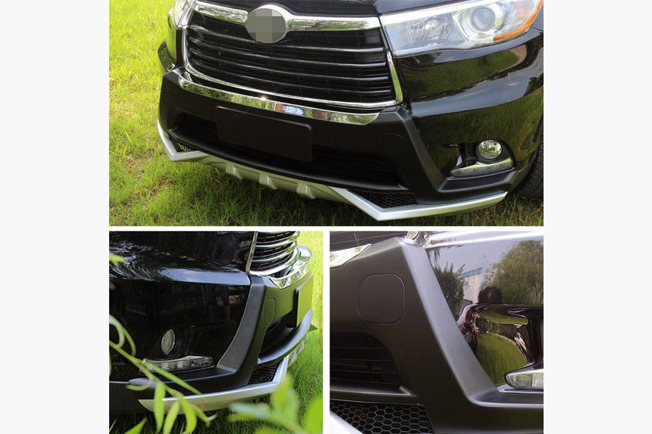 Toyota Highlander 2013-2019 Nakładki przednie i tylne 2014-2017 (2 szt.) Image
