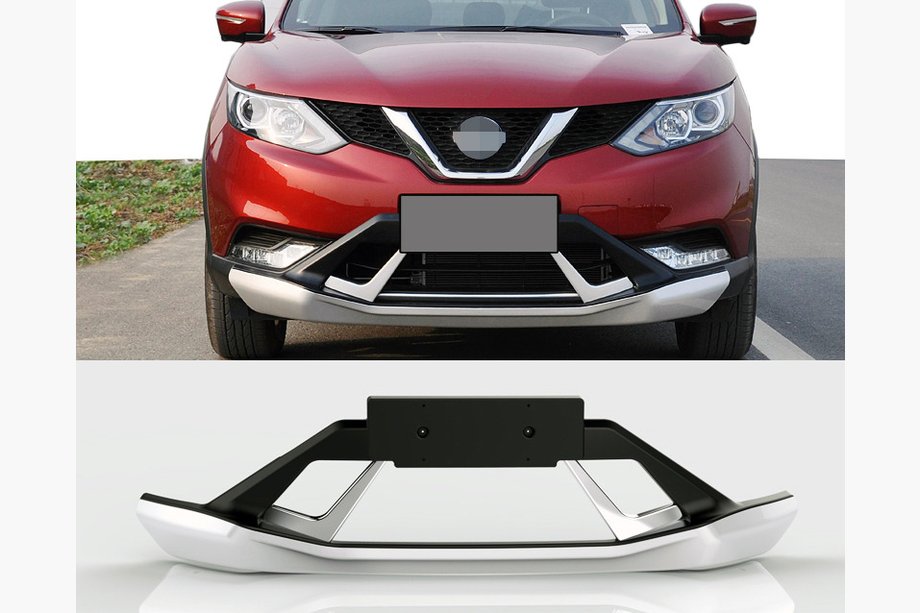 Nissan Qashqai 2014-2021 Nakładki przednie i tylne V3 (plastik) Image