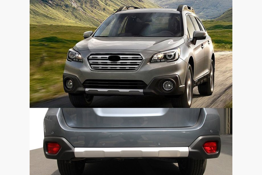 Subaru Outback 2014-2019 Nakładki przednie i tylne V1 (2 szt, EU) Image