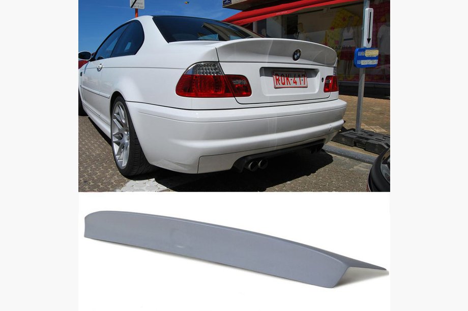 BMW 3 Series E46 1998-2006 Spojler Coupe (zagruntowany do malowania) Image