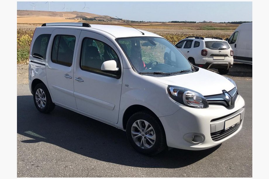 Renault Kangoo 2008–2020 Zintegrowane relingi dachowe (chrom) Image