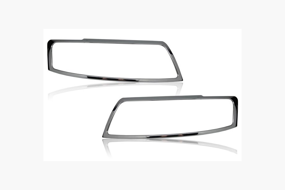 Audi A4 B6 2000-2004 Nakładki na Reflektory (2 szt., ABS) Image