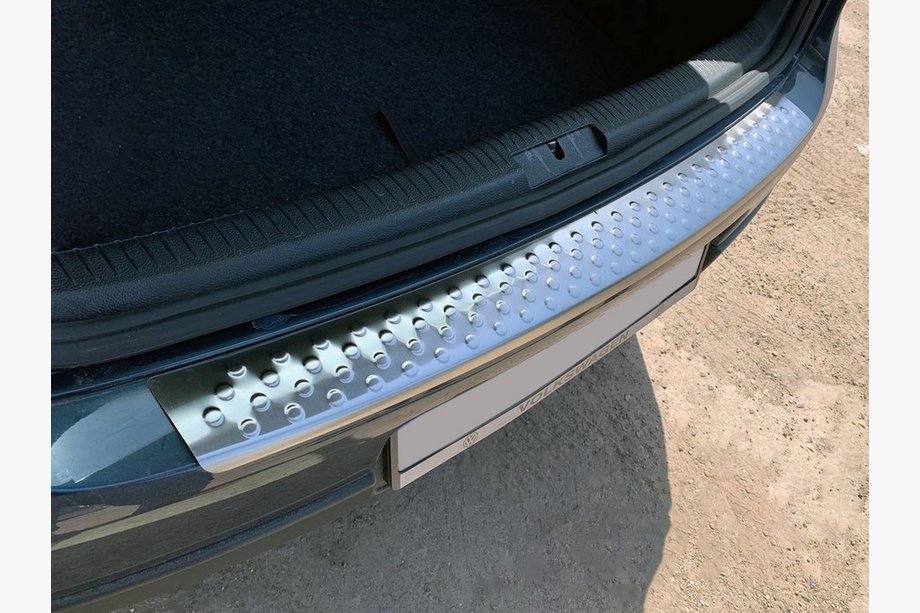 Volkswagen Golf 5 2003-2009 Nakładka na tylny zderzak OmsaLine Stal Nierdzewna Zdjęcia 2
