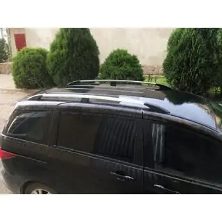 Relingi dachowe aluminiowe (chrom)