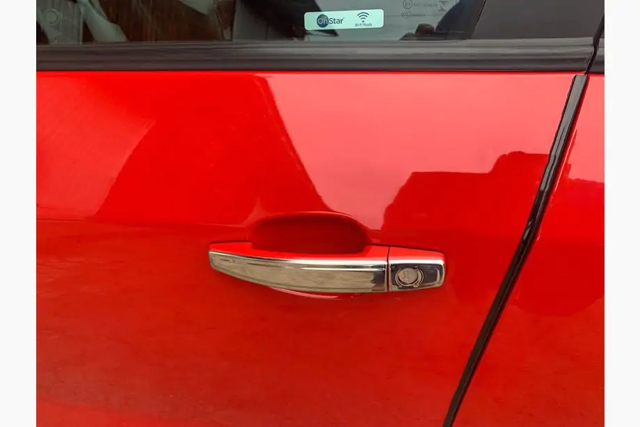Opel Astra H 2004-2013 Chromowane Nakładki na Klamek WĄSKIE (4 szt., Stal Nierdzewna, Omsa) Image