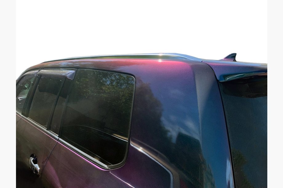 Lexus LX570/450d 2008-2022 Relingi Dachowe Szare 2008-2015 (Design 2018, 2 szt.) Image