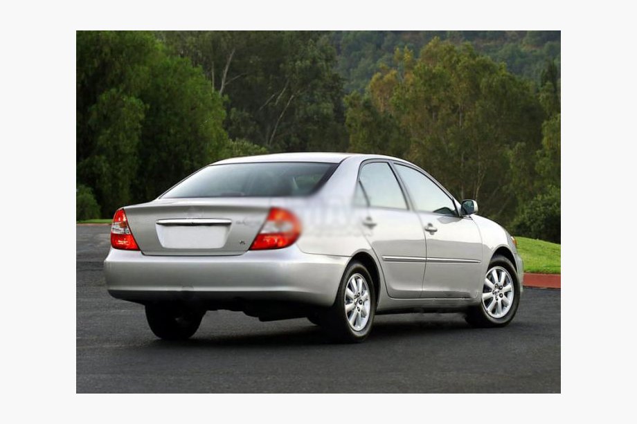 Toyota Camry 2001-2006 Listwa chromowana nad tablicą rejestracyjną Image