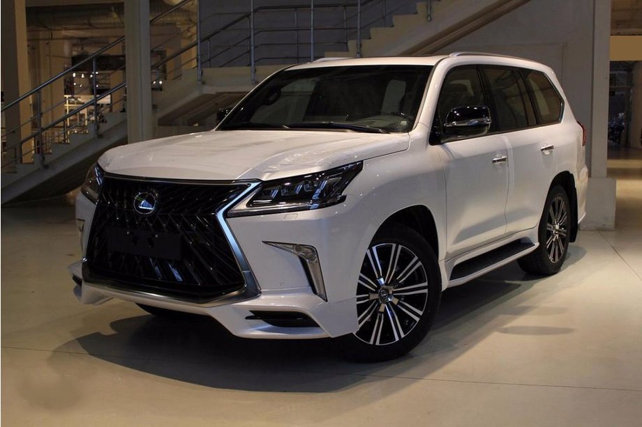 Lexus LX570/450d 2008-2022 Progi Boczne (Design Lexus 2016+) Czarny Zdjęcia 2