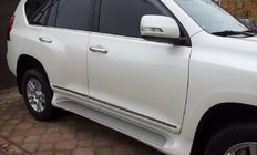 Toyota Land Cruiser Prado 150 2009-2023 Listwy drzwiowe (Design 2013-2017) zdjęcia 1