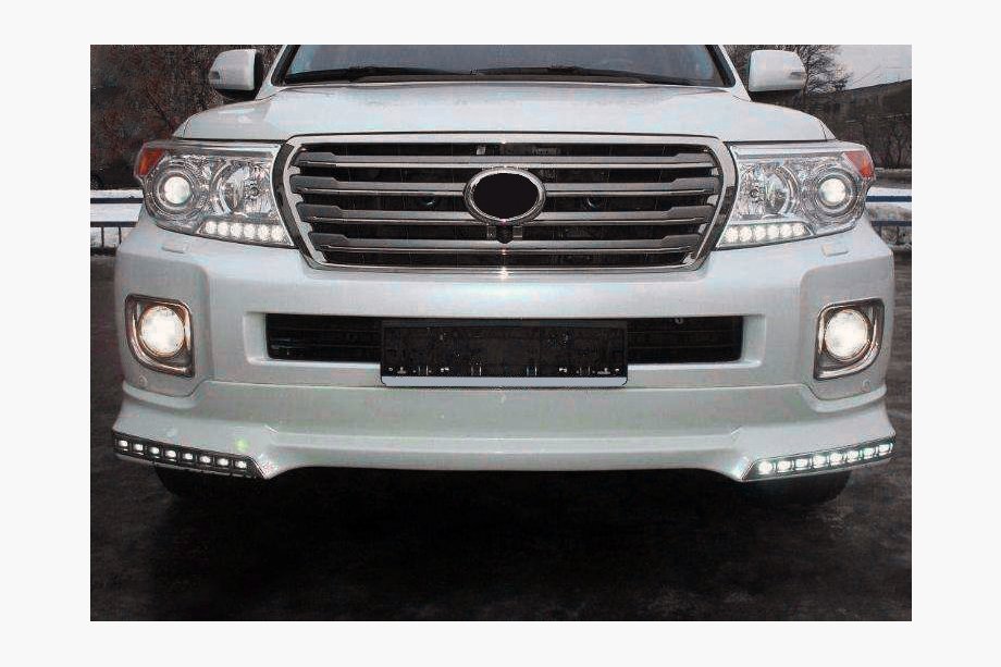 Toyota Land Cruiser 200 2007-2021 Zestaw body kit 2012-2015 (LC15) Czarny Image