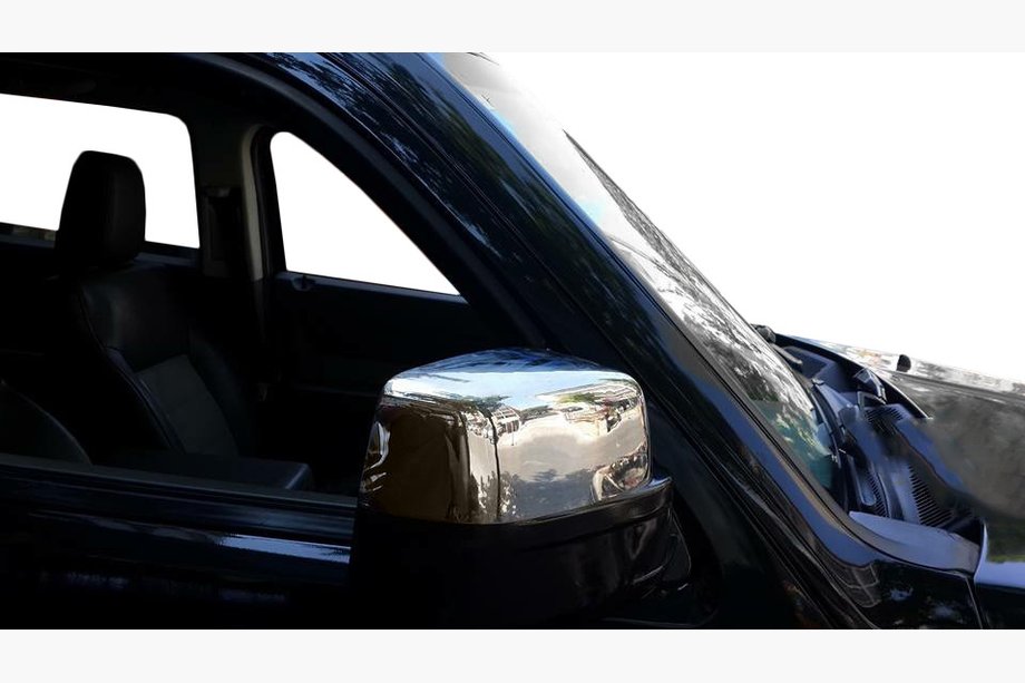 Dodge Nitro 2006-2011 Nakładki na Lusterka (2 szt., Stal Nierdzewna) Image