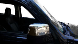 Dodge Nitro 2006-2011 Nakładki na Lusterka (2 szt., Stal Nierdzewna) zdjęcia 1