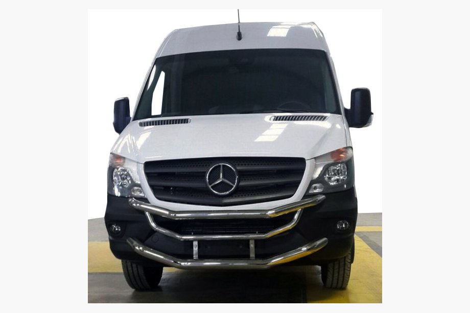Mercedes Sprinter W906 2006–2018 Osłona przednia (2013↗, stal nierdzewna) Image