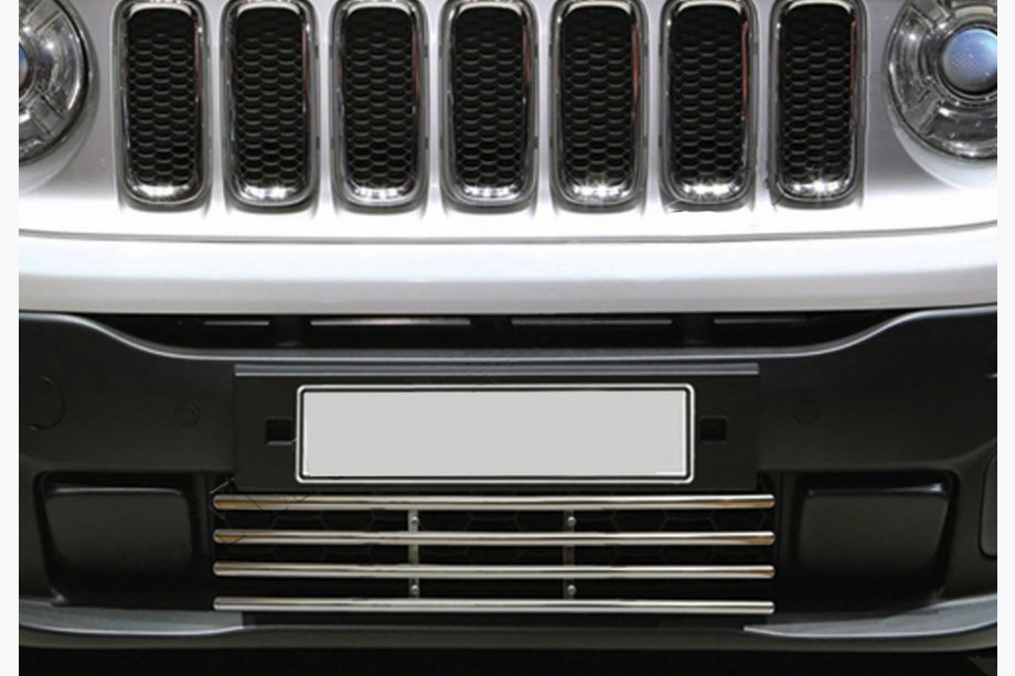 Jeep Renegade 2014- Kratka zderzaka stal nierdzewna Image