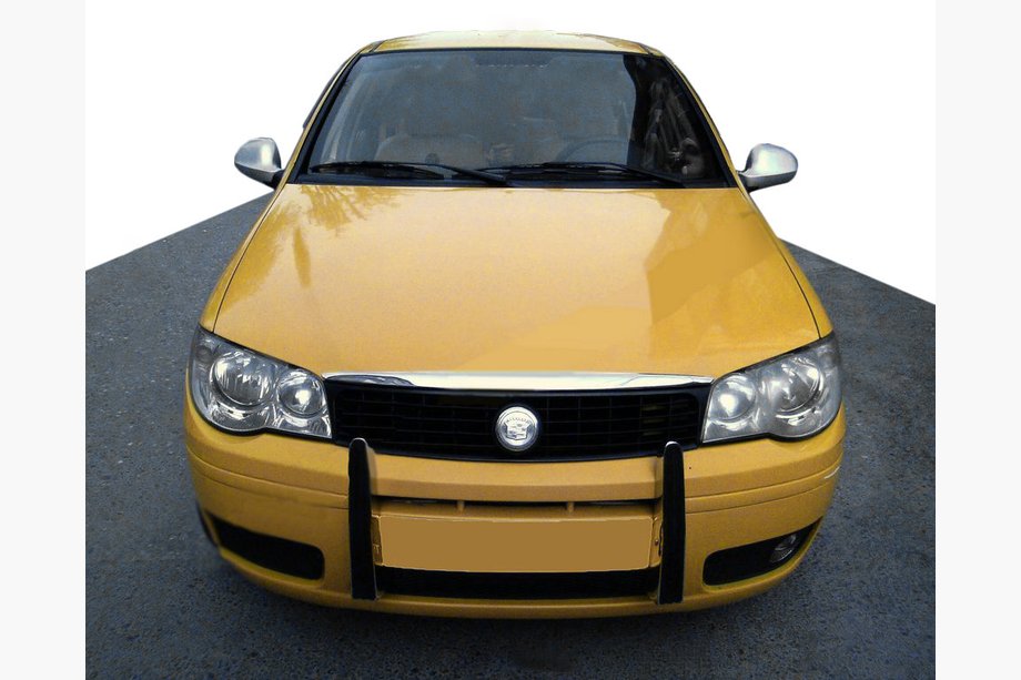 Fiat Albea 2002-2012 Listwa maski stal nierdzewna Image