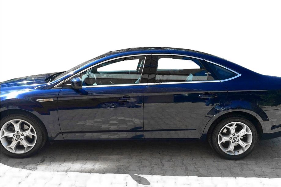 Ford Mondeo 2008-2014 Górne listwy okienne stal nierdzewna (6 szt) Image