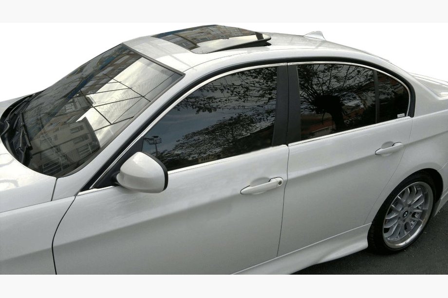 BMW 3 Series F30/F31 2012-2019 Obramowania Szyb ze Stali Nierdzewnej Image