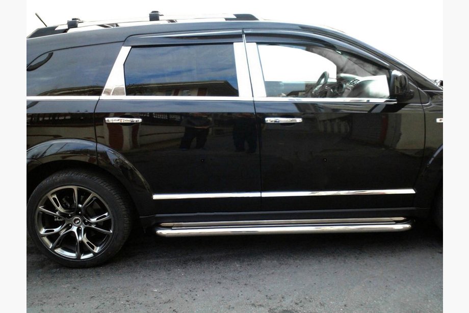 Dodge Journey 2008-2020 Listwy drzwiowe stal nierdzewna (4 szt.) Image
