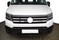 Volkswagen Crafter 2016- Nakładki na grill (4 szt, stal nierdzewna) zdjęcia 2