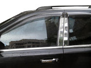 Kia Sorento II XM 2009-2014 Chromowane Nakładki na Słupki Drzwi (8 szt, Stal Nierdzewna) zdjęcia 1
