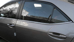 Toyota Corolla 2019- Zestaw dolnych listew drzwi (8 szt, stal nierdzewna) zdjęcia 1