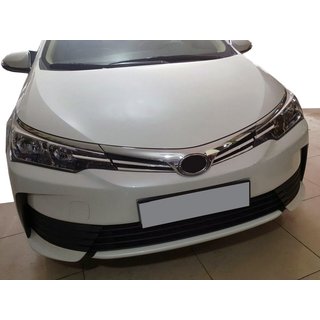 Nakładki na grill chromowane (2017-2019, stal nierdzewna) Toyota Corolla 2013-2019 zdjęcia 1
