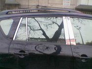 Toyota Rav 4 2006-2013 Listwy Słupków Drzwi ze Stali Nierdzewnej zdjęcia 3