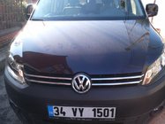 Volkswagen Caddy 2010-2015 Nakładki na grill chromowane (wąski model) zdjęcia 2