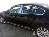 Volkswagen Passat B8 2015-2023 Listwy Słupków Drzwi ze Stali Nierdzewnej zdjęcia 1