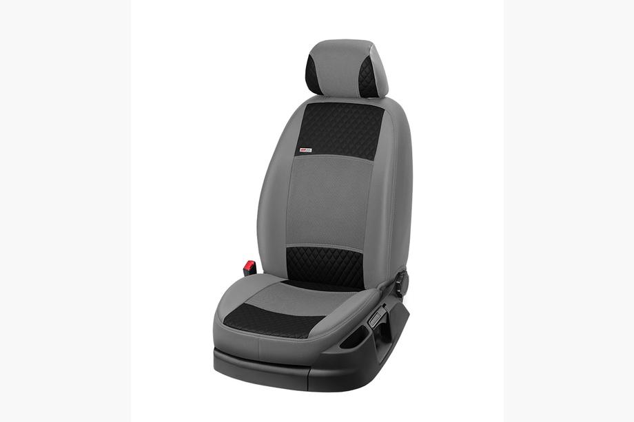 Renault Logan MCV 2013-2022 Pokrowce samochodowe materiałowe Classic 2020 (komplet) Zdjęcia 12