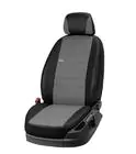 Hyundai Accent 2000-2006 Pokrowce Samochodowe Skora Ekologiczna+Tkanina+Alcantara Eco Comfort (Komplet) zdjęcia 5