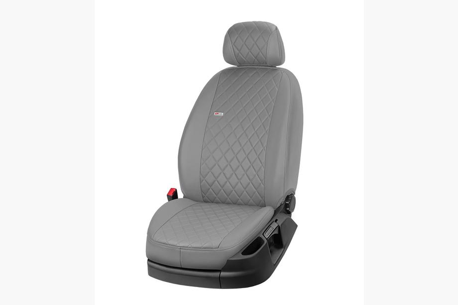 Infiniti QX56 2010-2013 Pokrowce samochodowe z ekoskóry Eco Grand 2020 (3 rzędy) Zdjęcia 3