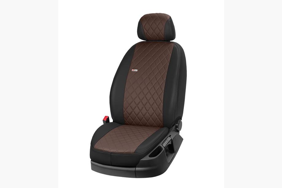 Infiniti QX56 2010-2013 Pokrowce samochodowe z ekoskóry Eco Grand 2020 (3 rzędy) Zdjęcia 9