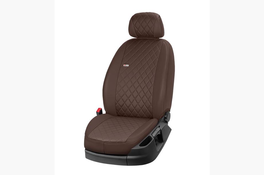 Infiniti QX56 2010-2013 Pokrowce samochodowe z ekoskóry Eco Grand 2020 (3 rzędy) Zdjęcia 11