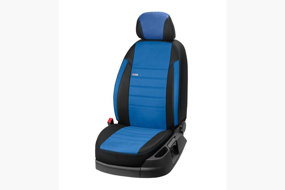 Mitsubishi Galant 1992-1998 Pokrowce samochodowe Skóra ekologiczna+Tkanina+Alcantara Eco Laser Antara 2020 (Komplet) Zdjęcia 6