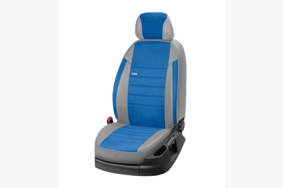 Mitsubishi Galant 1992-1998 Pokrowce samochodowe Skóra ekologiczna+Tkanina+Alcantara Eco Laser Antara 2020 (Komplet) Zdjęcia 7
