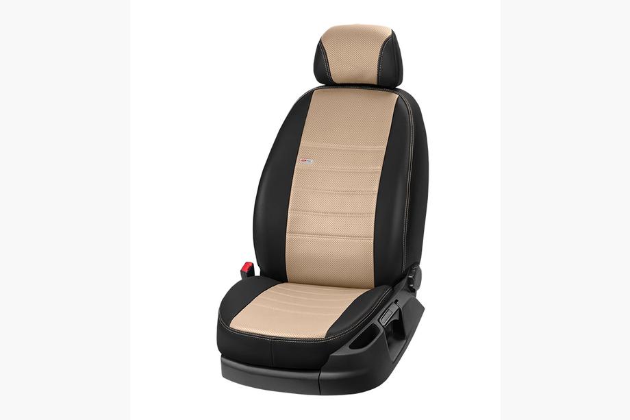 Buick GL8 2017-2022 Pokrowce samochodowe z ekoskóry Eco Laser 2020 (Komplet) Zdjęcia 8