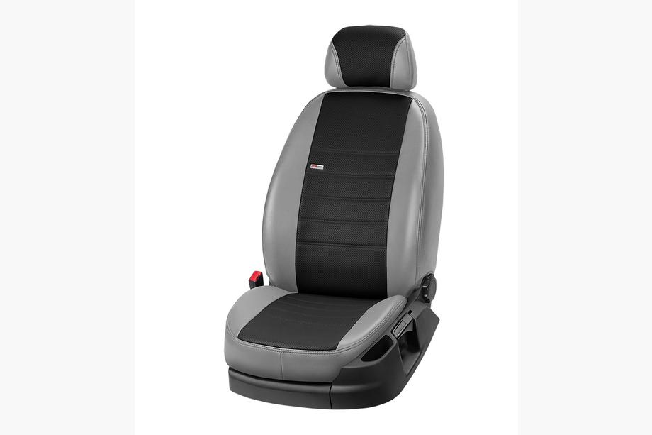 Buick GL8 2017-2022 Pokrowce samochodowe z ekoskóry Eco Laser 2020 (Komplet) Zdjęcia 9