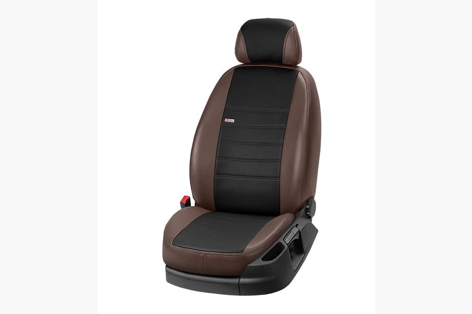 Buick GL8 2017-2022 Pokrowce samochodowe z ekoskóry Eco Laser 2020 (Komplet) Zdjęcia 10