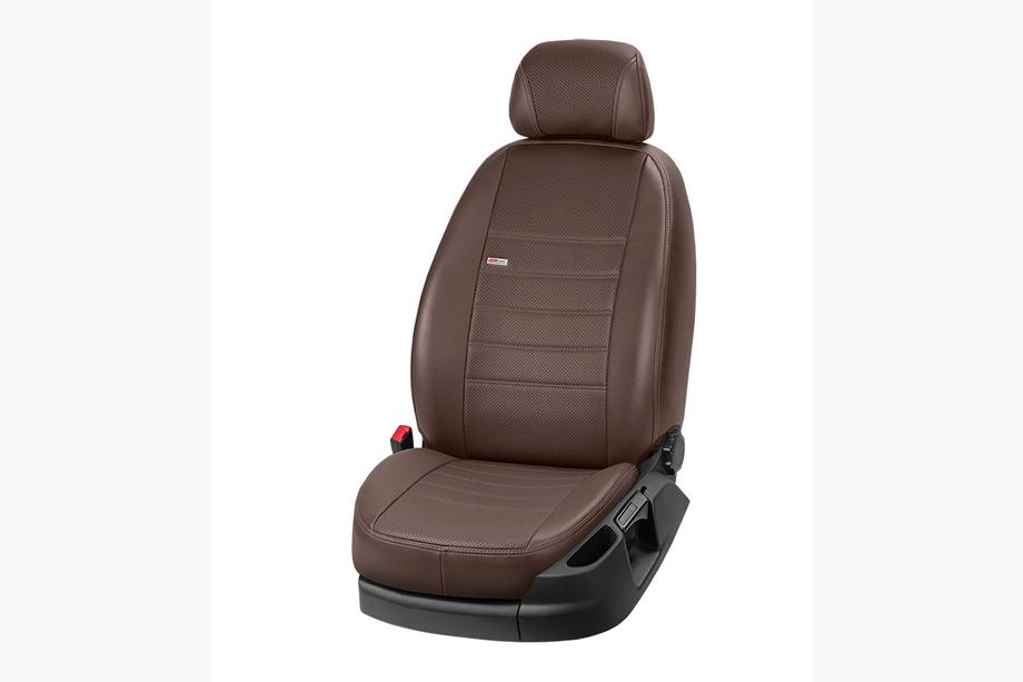 Buick GL8 2017-2022 Pokrowce samochodowe z ekoskóry Eco Laser 2020 (Komplet) Zdjęcia 11