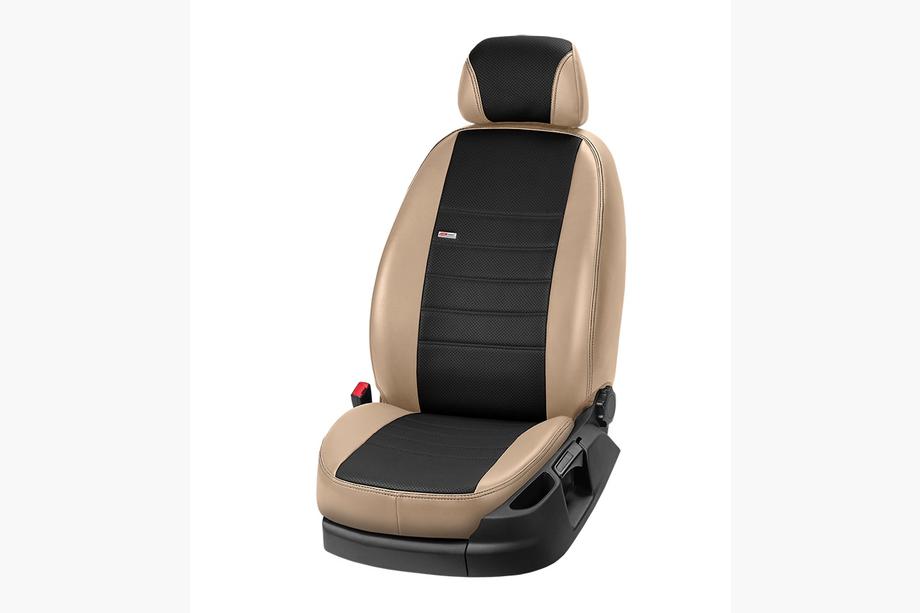 Buick GL8 2017-2022 Pokrowce samochodowe z ekoskóry Eco Laser 2020 (Komplet) Zdjęcia 13