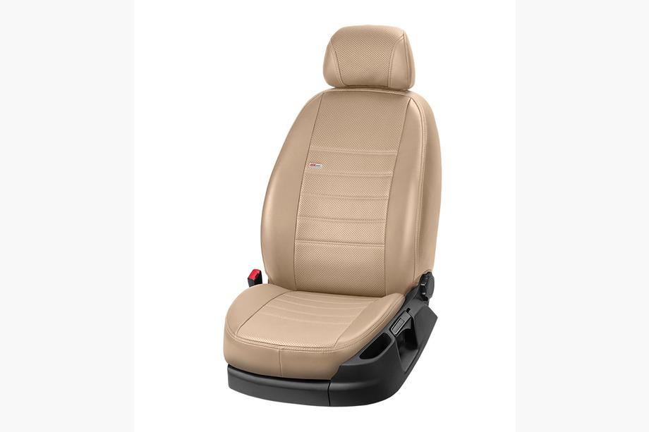 Buick GL8 2017-2022 Pokrowce samochodowe z ekoskóry Eco Laser 2020 (Komplet) Zdjęcia 15